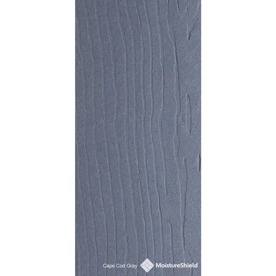 MoistureShield (Actual 1in x 5.4in x 20ft) Vantage Cape Cod Gray Composite Deck Board at