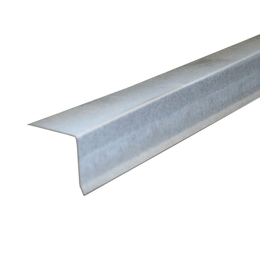 Union Corrugating 1.5in x 10ft Galvanized Steel Drip Edge at