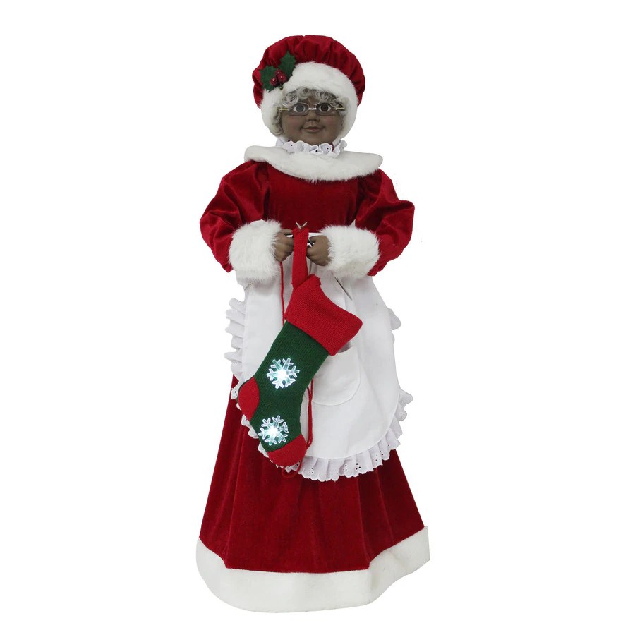 Holiday Living Animatronic PreLit Musical Mrs. Claus with Constant