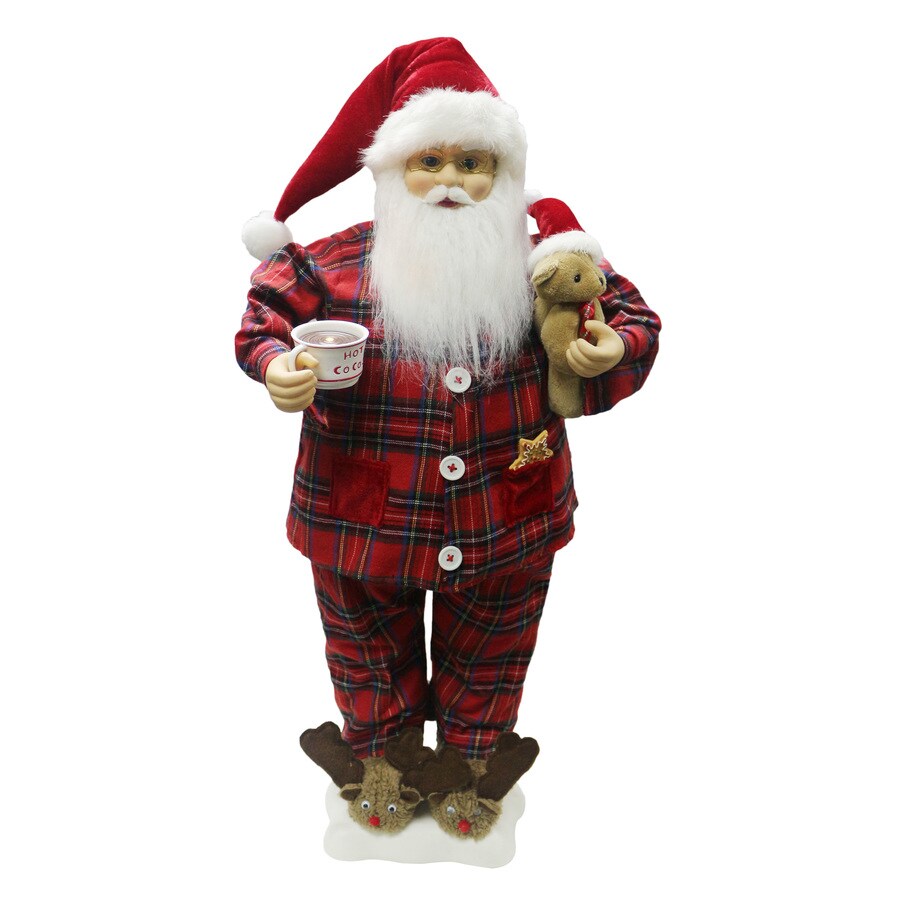 Holiday Living 28in multiple Musical Santa Greeter at