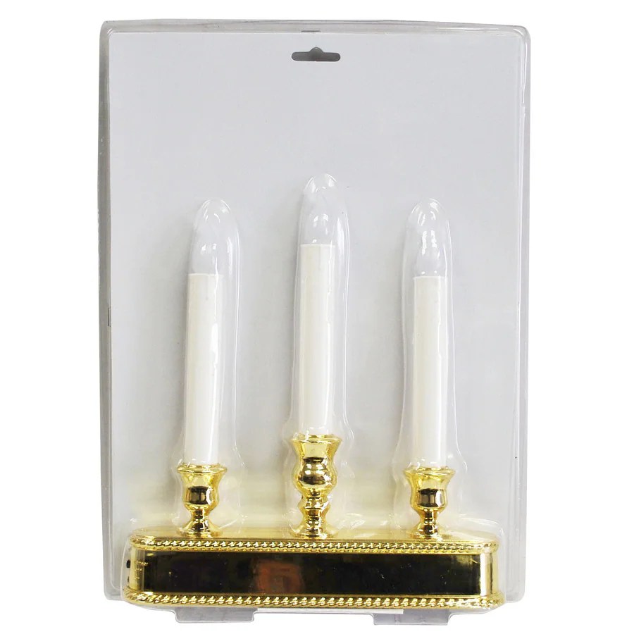 Shop Holiday Living 10.04in BatteryOperated Led White Electric Candle