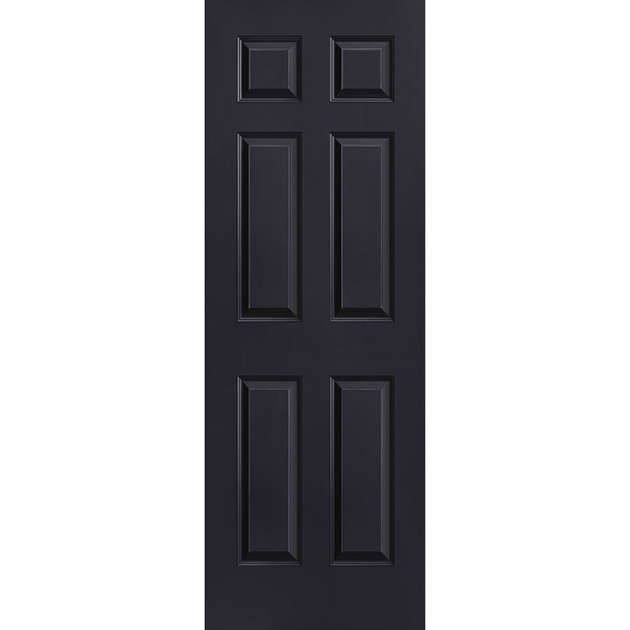 Masonite Traditional 28in x 80in Midnight 6Panel Hollow Core