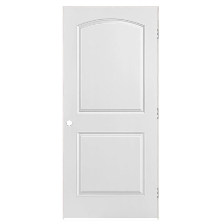 Masonite Roman 36in x 80in Primed 2Panel Round Top Solid Core Primed