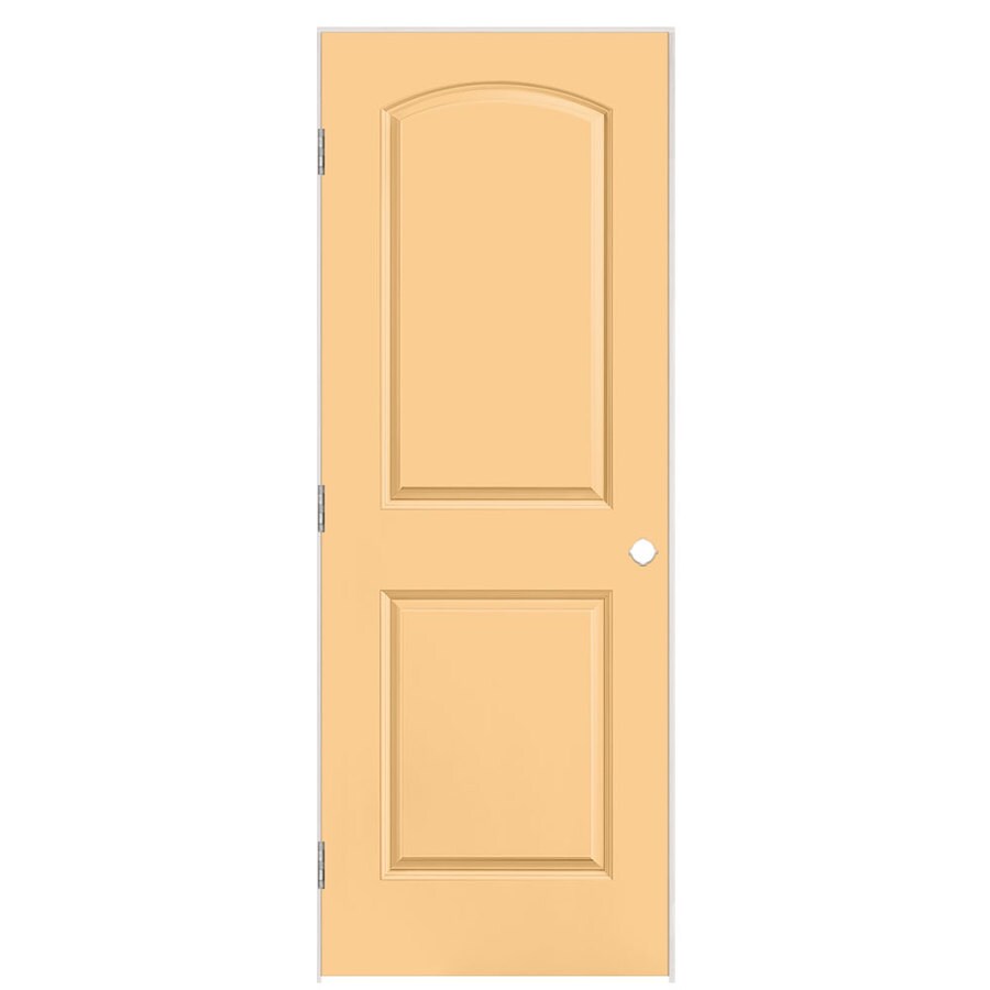 Masonite Roman 30in x 80in Marigold 2Panel Round Top Solid Core