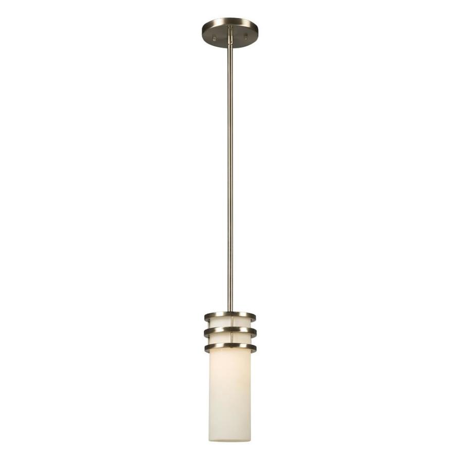 Galaxy Lighting Avalon Brushed Nickel Mini Modern/Contemporary Cylinder