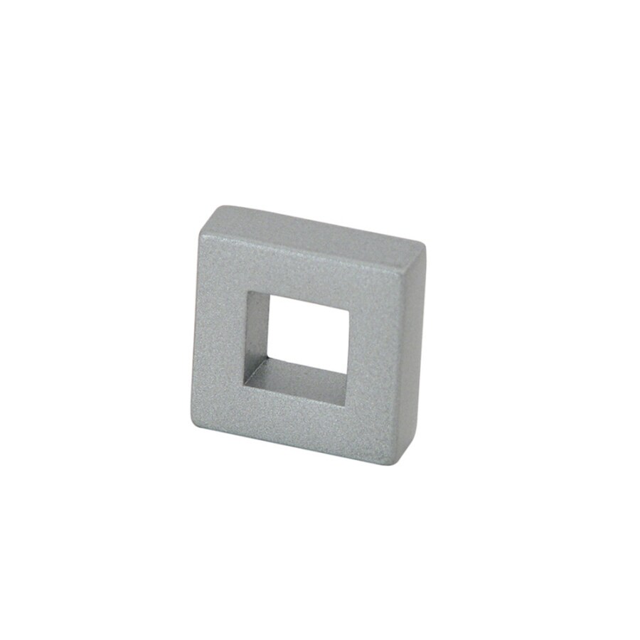 Richelieu Brushed Nickel Square Knob at