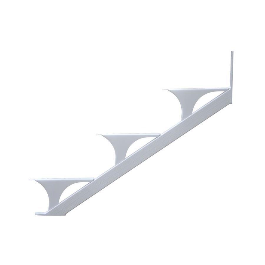 QuickStep 3Step Aluminum Deck Stair Stringer at