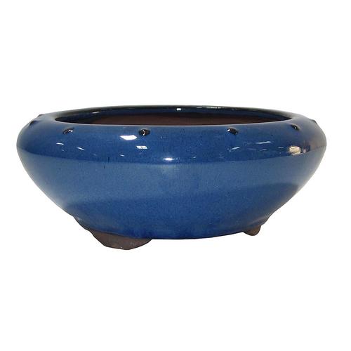 Brussel's Bonsai Blue Glaze Bonsai Pots in the House Plant Accessories
