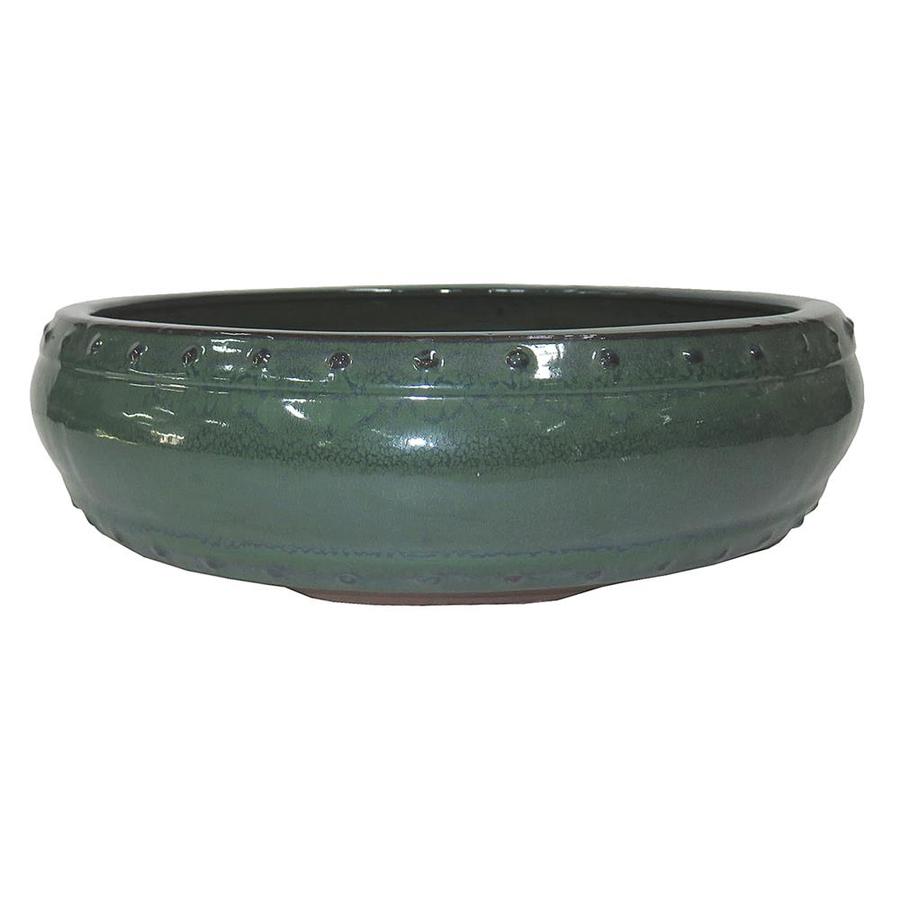 Brussel's Bonsai Forest Green Glaze Bonsai Pots in the House Plant Accessories department at