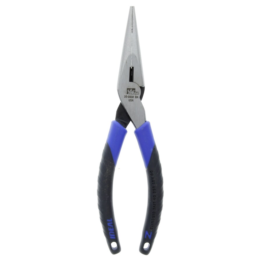 IDEAL 8.25in Electrical Long Nose Pliers at