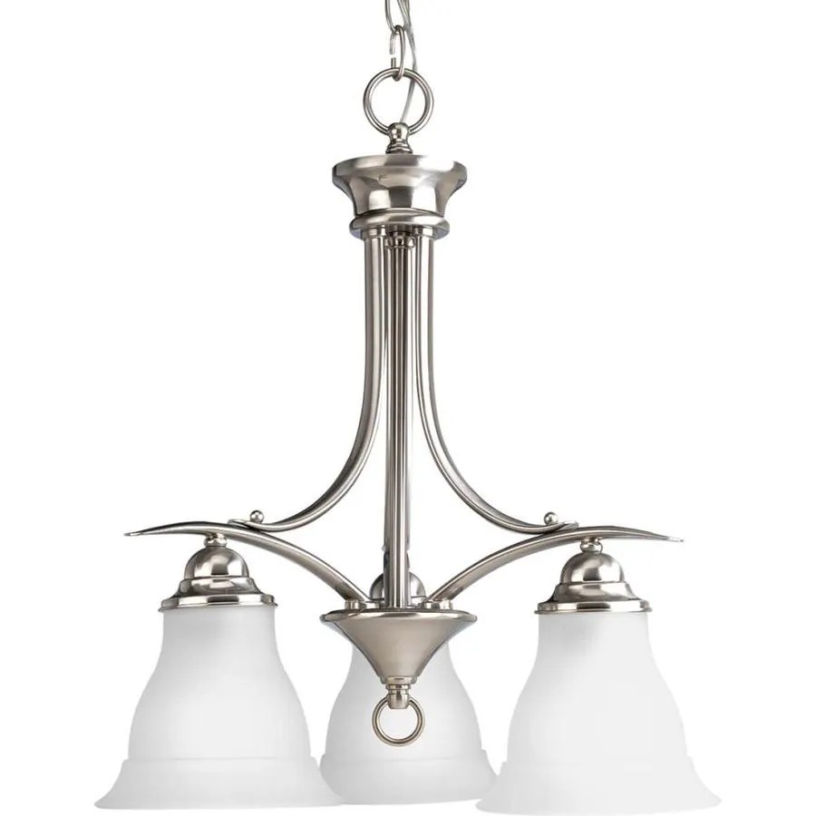 Shop Progress Lighting Trinity 19in 3Light Brushed