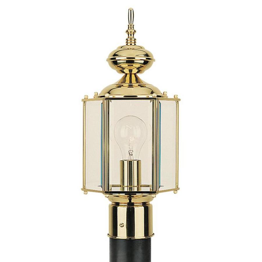 Sea Gull Lighting Classico 100Watt 15.75in Polished Brass Traditional