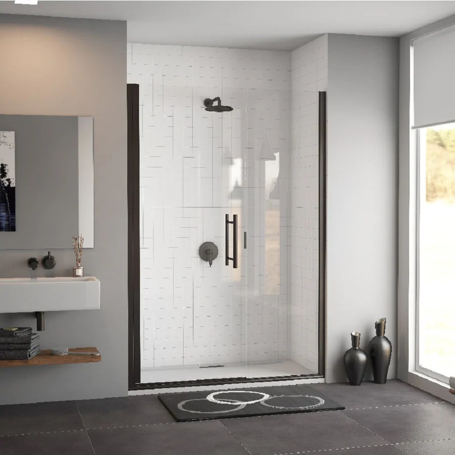 Coastal Shower Doors Illusion Series 70in H x 60in to 61.25in W