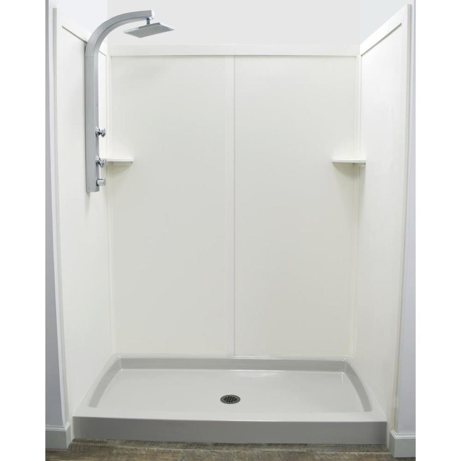 US Marble Chiffon Shower Wall Surround MultiPiece 60in X 32
