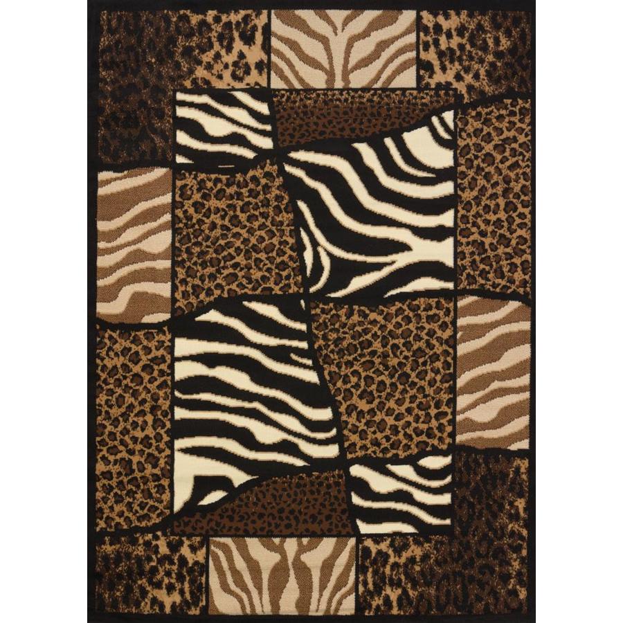United Weavers Of America Legends 5 x 7 Multi Indoor Animal Print Area