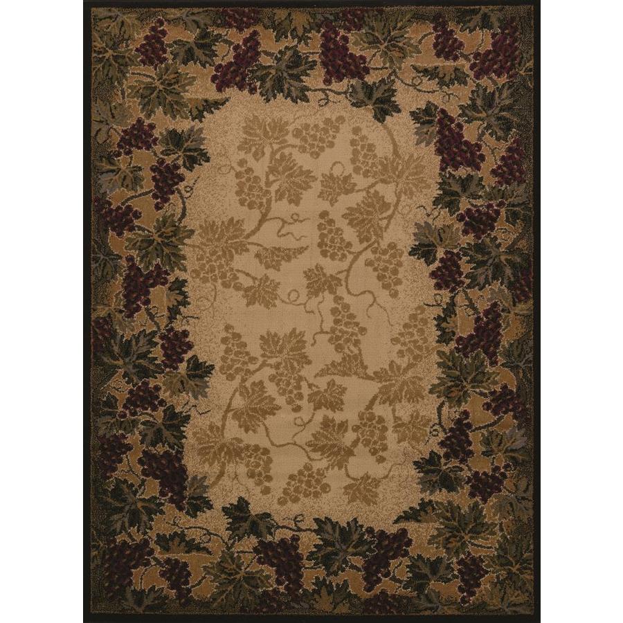 United Weavers Of America Affinity 8 x 11 Multi Indoor Abstract Area