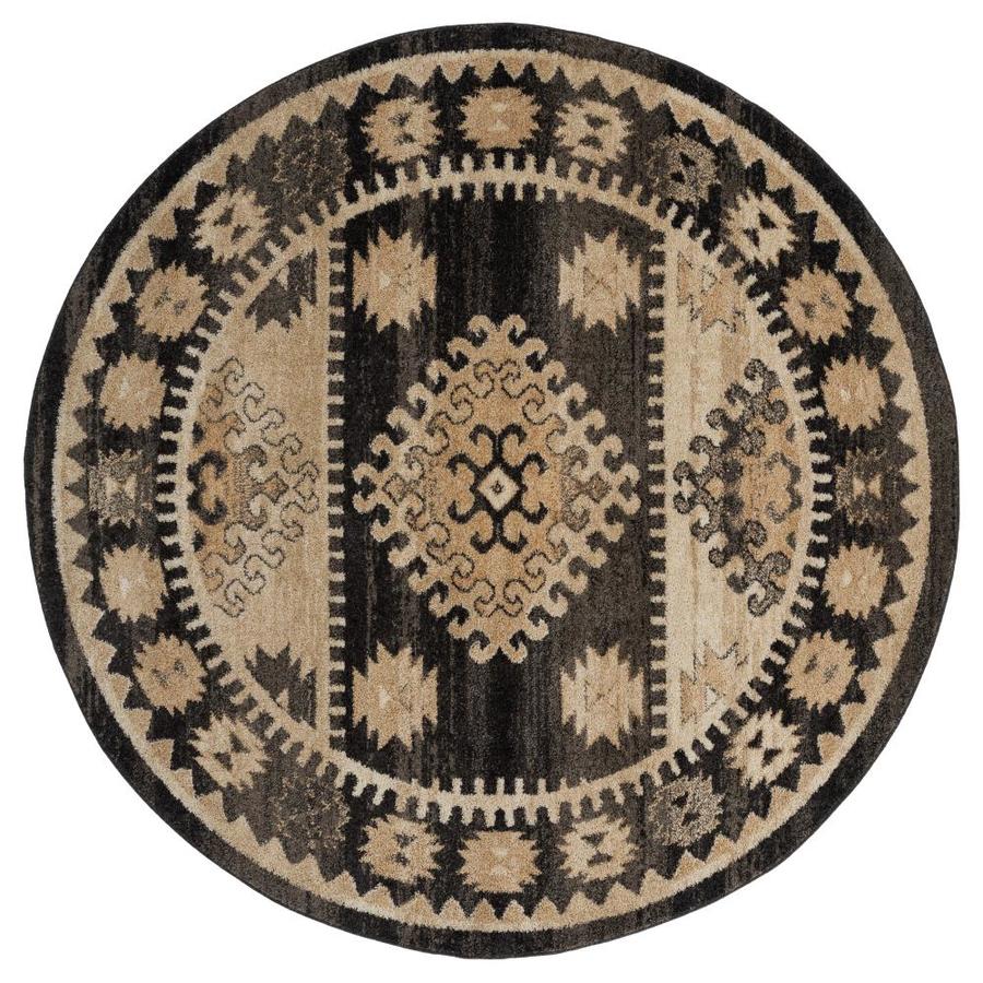 United Weavers Of America Marrakesh Walnut Round Indoor MachineMade