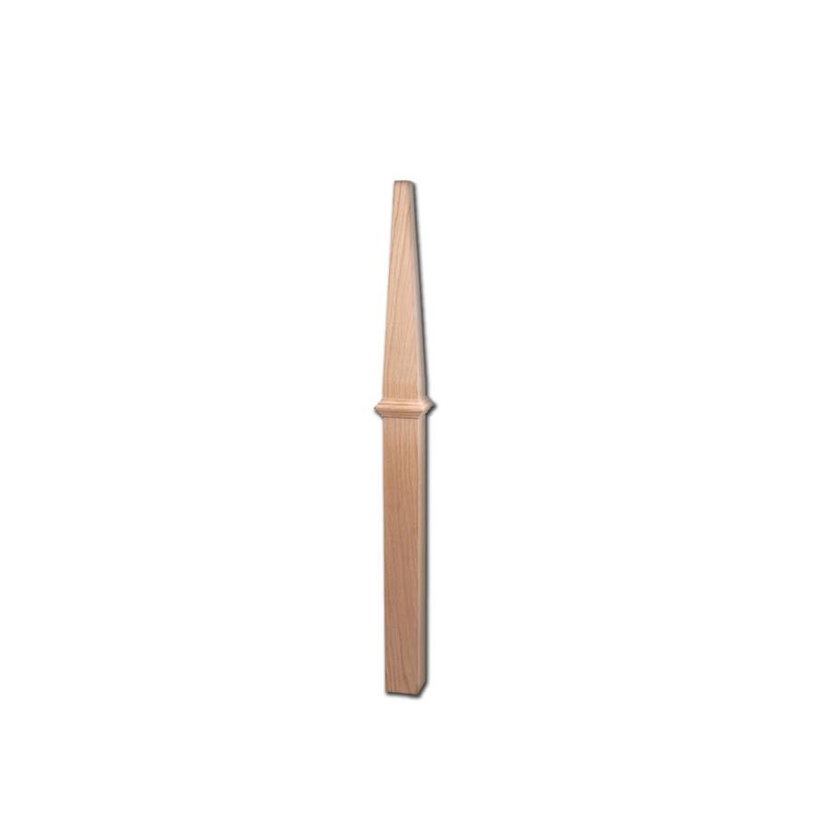 Red Oak 4191SP 3 inch Contemporary Style Stabilizer Wood Box Newel