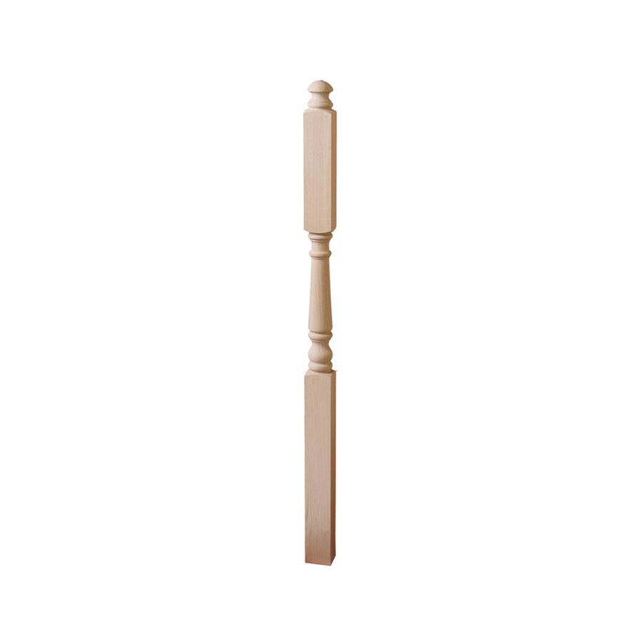 Red Oak 4191SP 3 inch Contemporary Style Stabilizer Wood Box Newel