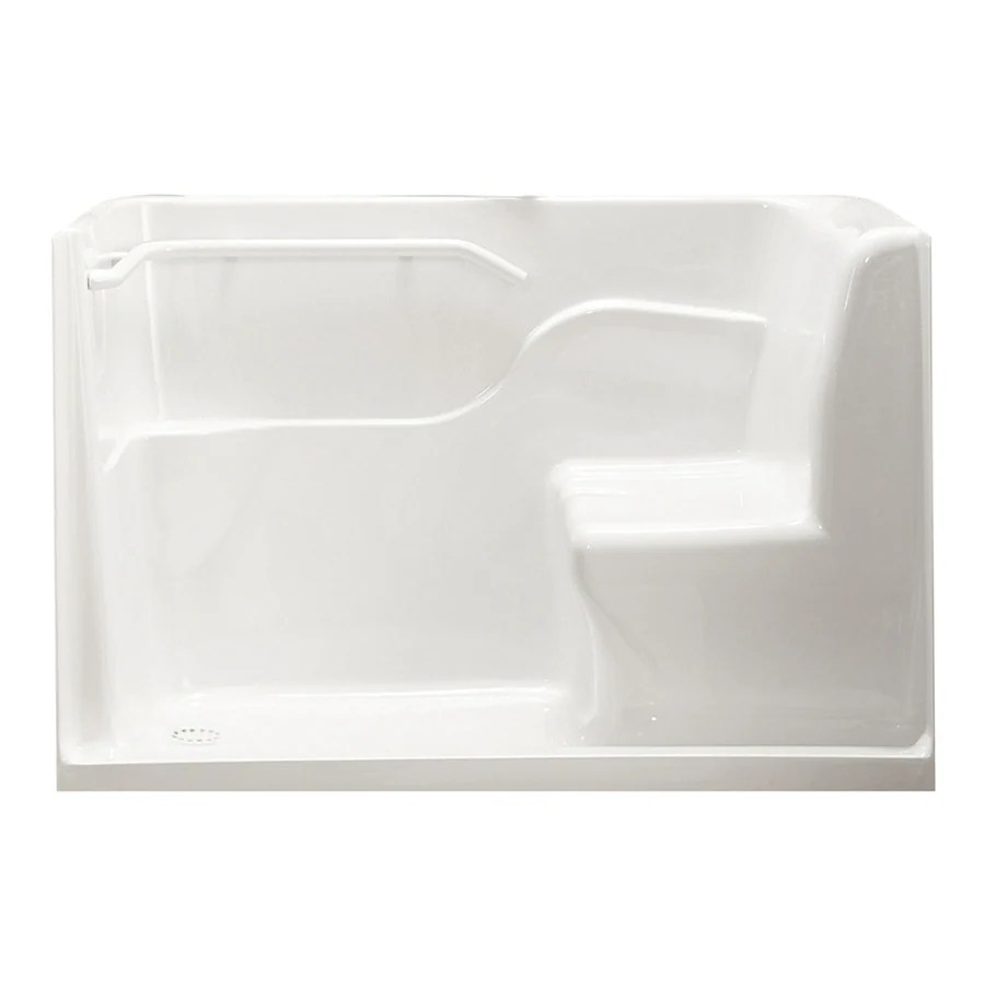 American Standard White 30in x 60in x 38in Acrylic OnePiece Kit