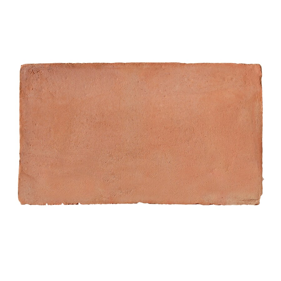 Solistone 5Pack Handmade Terra Cotta Rectangulo Saltillo Indoor