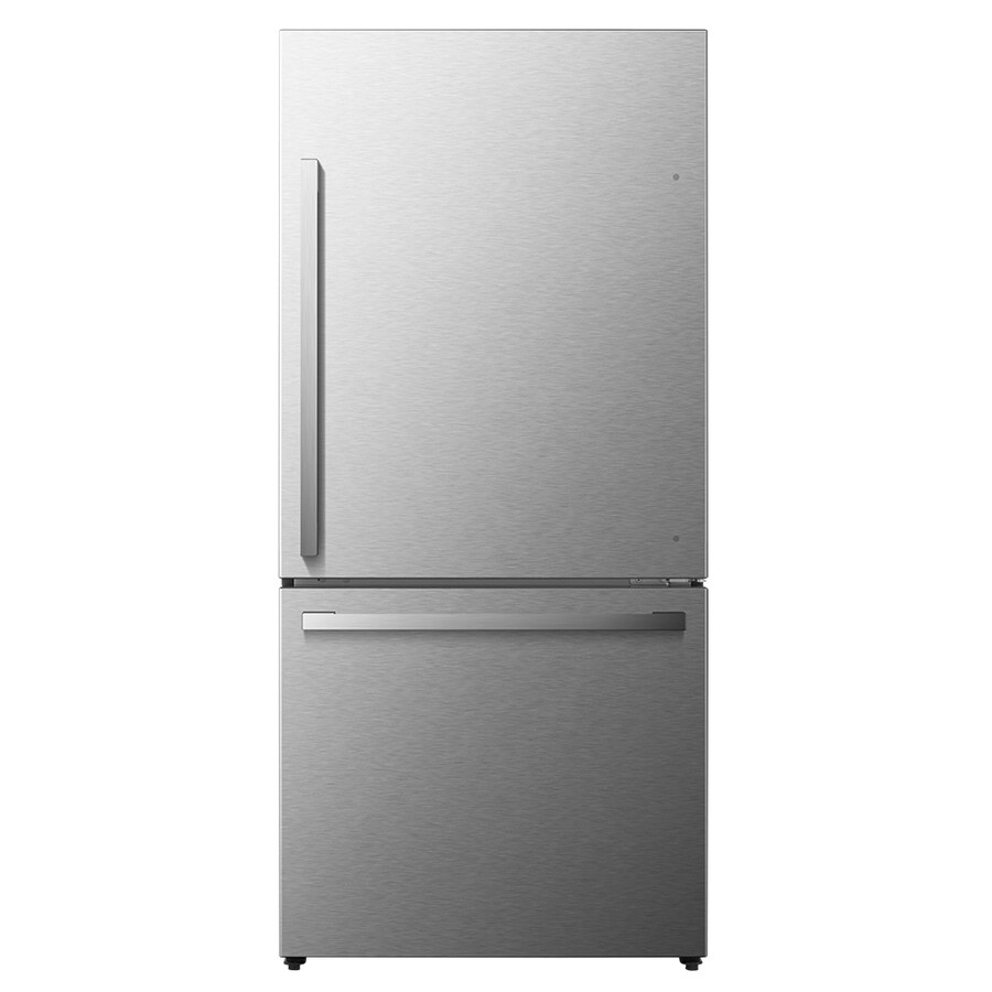 Hisense 17.2cu ft BottomFreezer Refrigerator Single Ice Maker