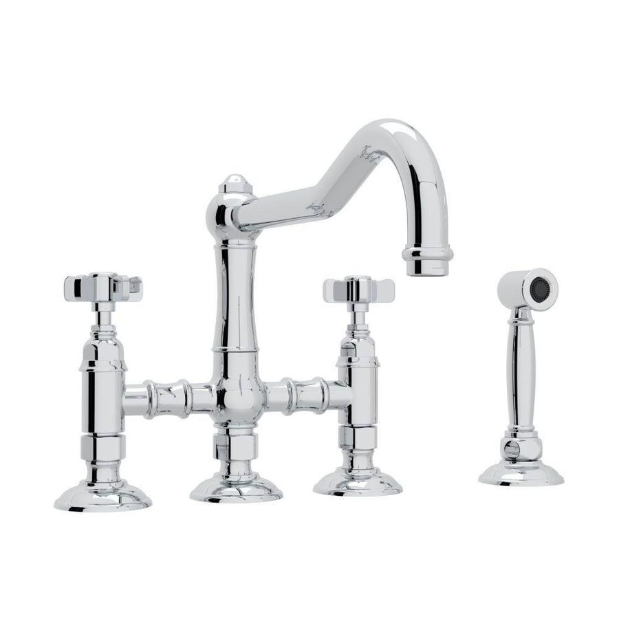 Rohl Country Kitchen Polished Chrome 2Handle Deck Mount