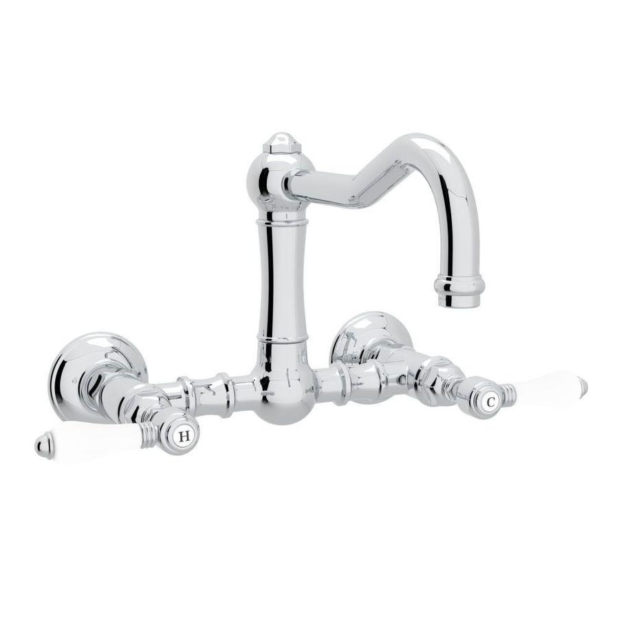 Rohl Country Kitchen Polished Chrome 2Handle Wall Mount