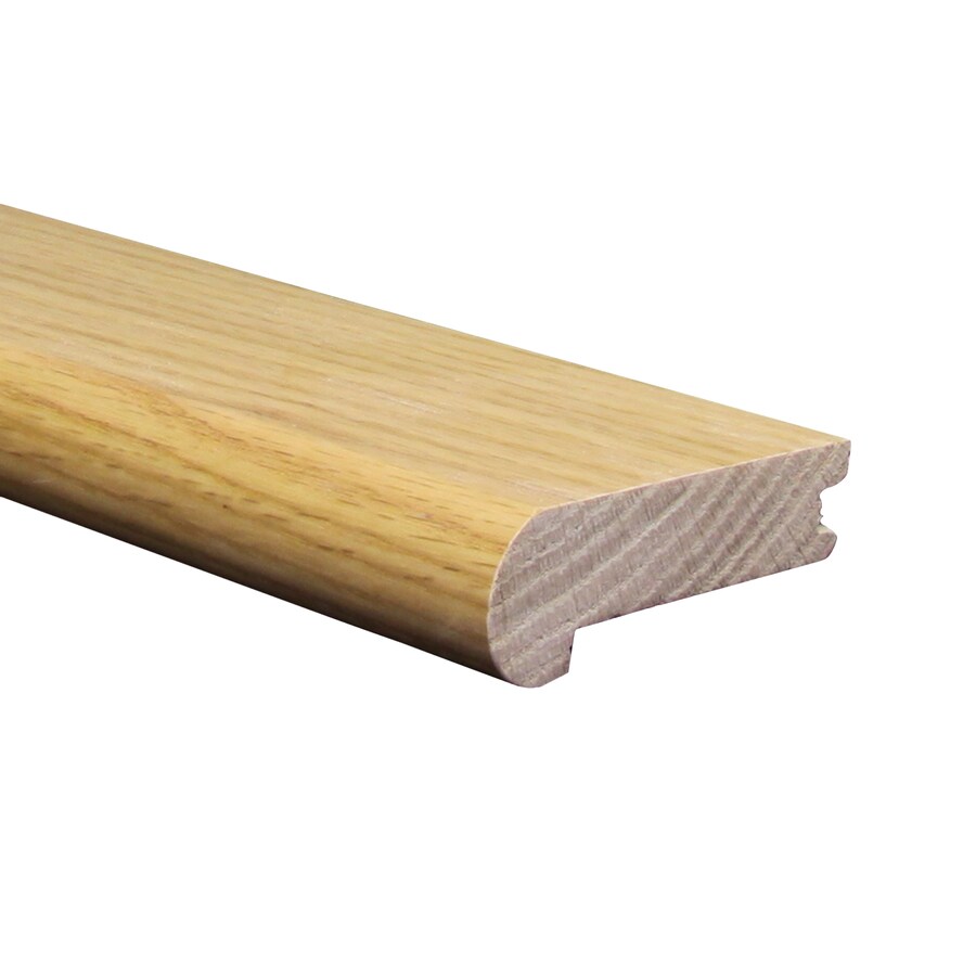 Shop 3.125in x 78in Unfinished Oak Stair Nose Floor Moulding at