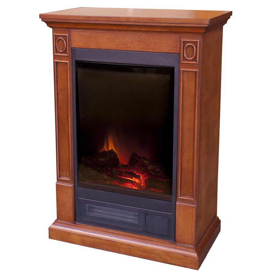 Estate Design 23in W 5,100BTU Nutmeg Brown Cherry Wood WallMount