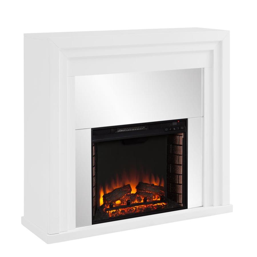 Boston Loft Furnishings 44in W White with Mirror FanForced Electric