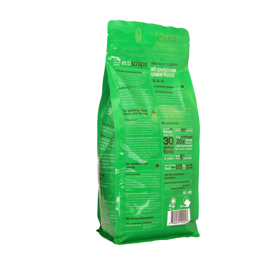 EcoScraps Plant Food 4lb Natural All Purpose Food in the Plant Food department at