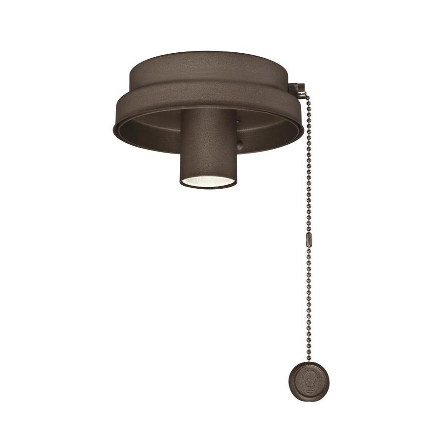 Fanimation 1Light Matte Greige LED Ceiling Fan Light Kit in the