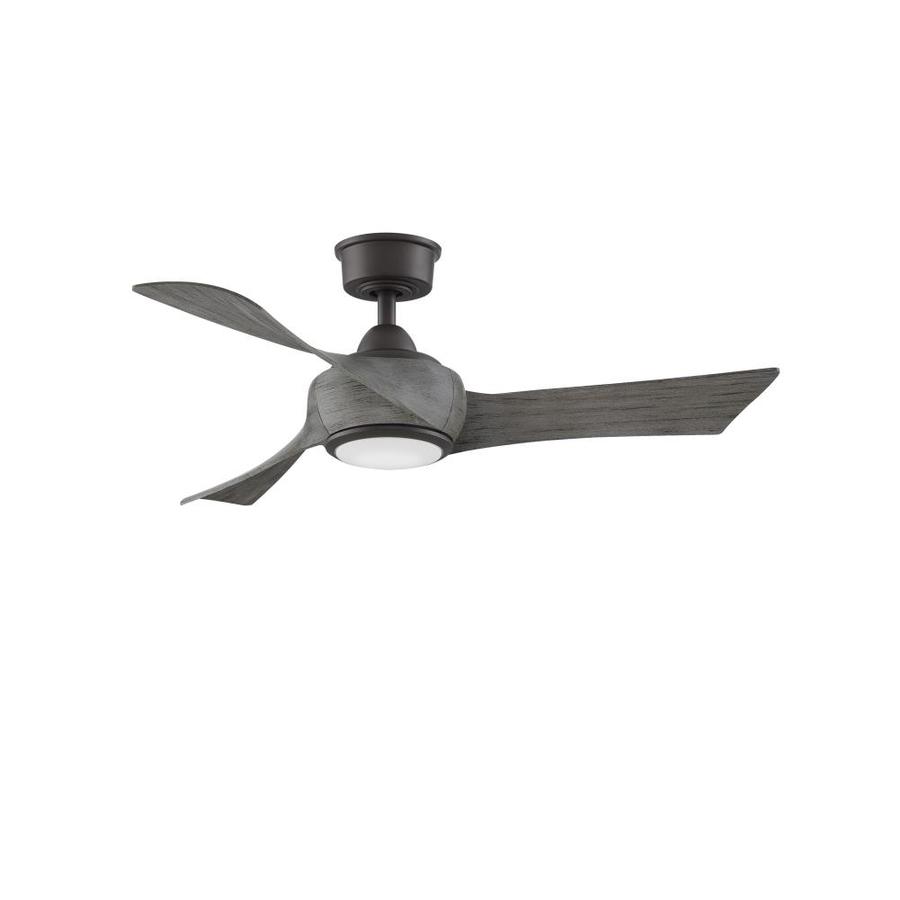 Fanimation Wrap Custom 44in Matte Gray LED Indoor/Outdoor Ceiling Fan