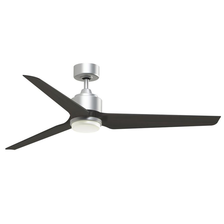 Fanimation TriAire Custom 60in Silver LED Indoor/Outdoor Smart Ceiling