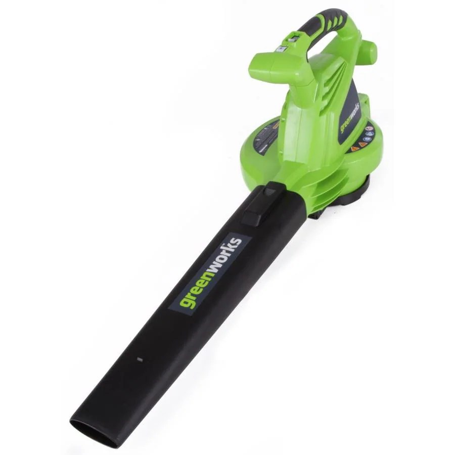 Greenworks 7Amp 240CFM 160MPH Corded Electric Leaf Blower at
