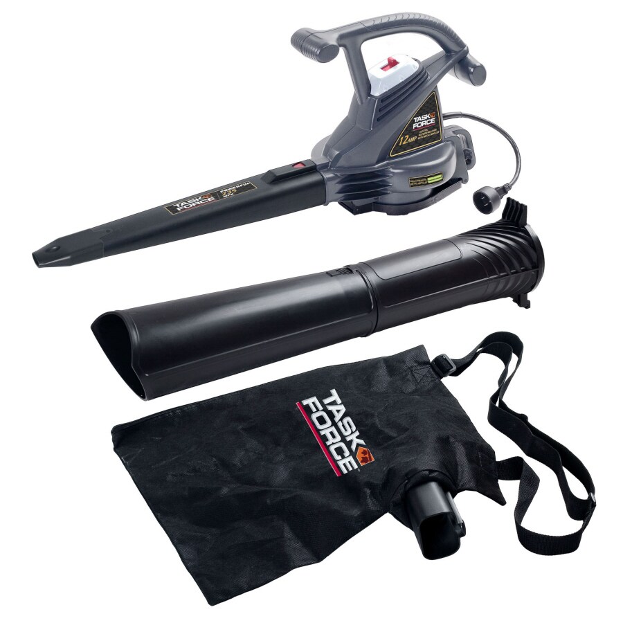 Task Force 12Amp 380CFM 235MPH MediumDuty Corded Electric Leaf
