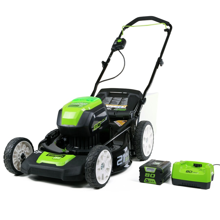 Greenworks 80volt Max Brushless Lithium Ion 21in Push Cordless