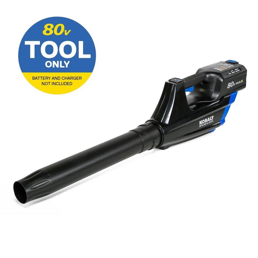 Kobalt 80Volt Lithium Ion 500CFM 125MPH Brushless Cordless Electric