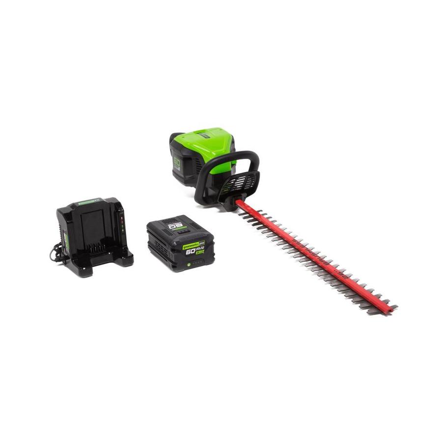 Greenworks Pro 60Volt Max 26in Dual Cordless Electric Hedge Trimmer