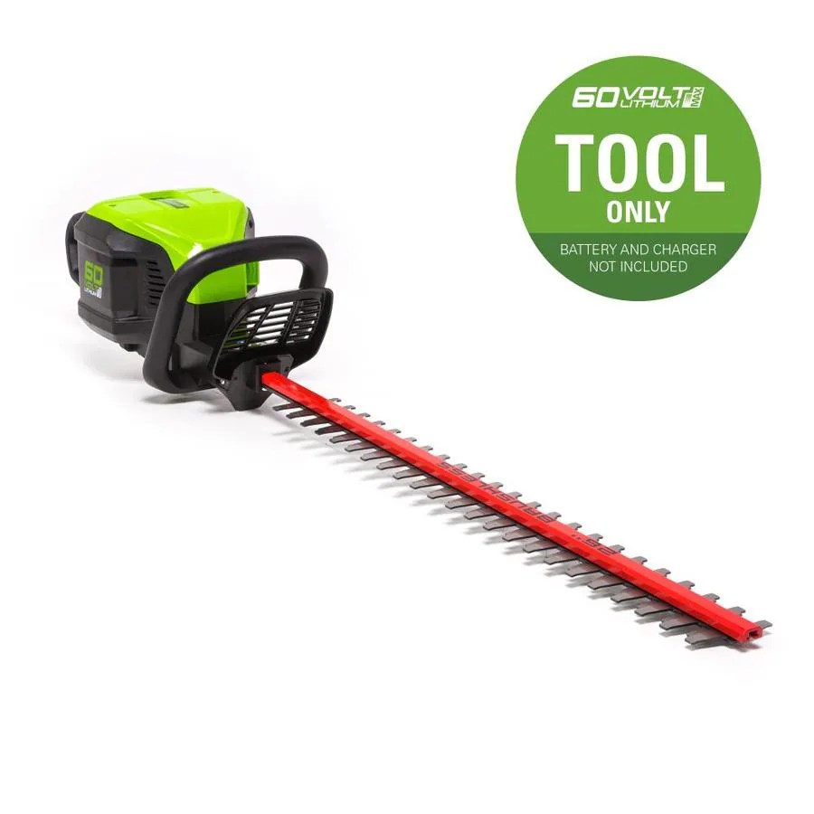 Greenworks Pro 60Volt Max 26in Dual Cordless Electric Hedge Trimmer