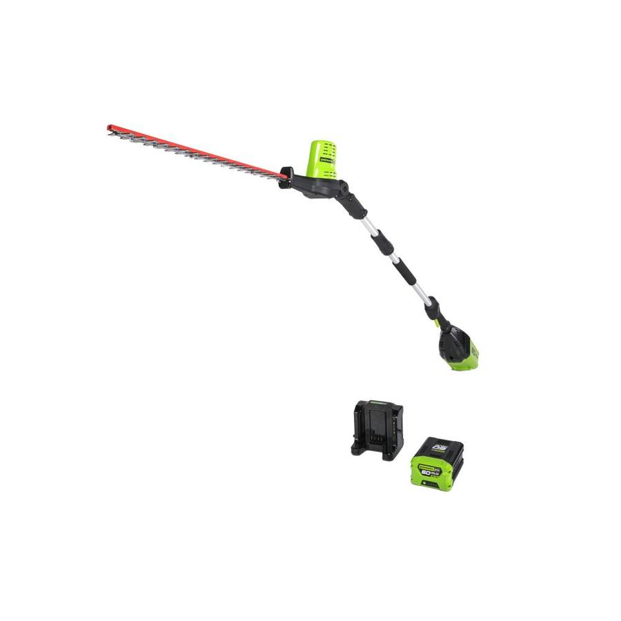 Greenworks 60Volt Max 20in Dual Cordless Electric Hedge Trimmer (1