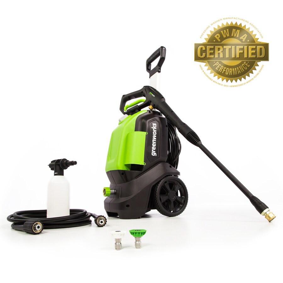 Greenworks 1700PSI 1.2GPM Cold Water Electric Pressure Washer at