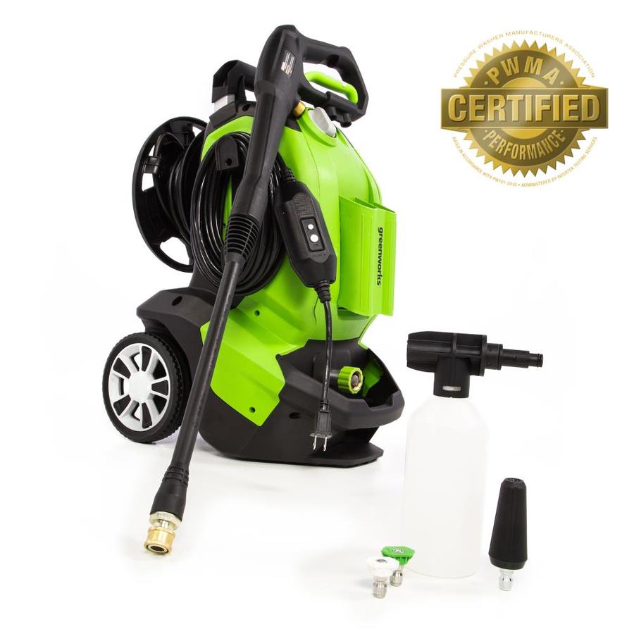 Greenworks 1800PSI 1.1GPM Cold Water Electric Pressure Washer in the