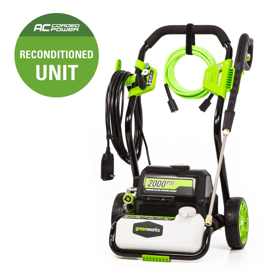 Greenworks Pro GW 2000PSI Reconditioned Pressure Washer at