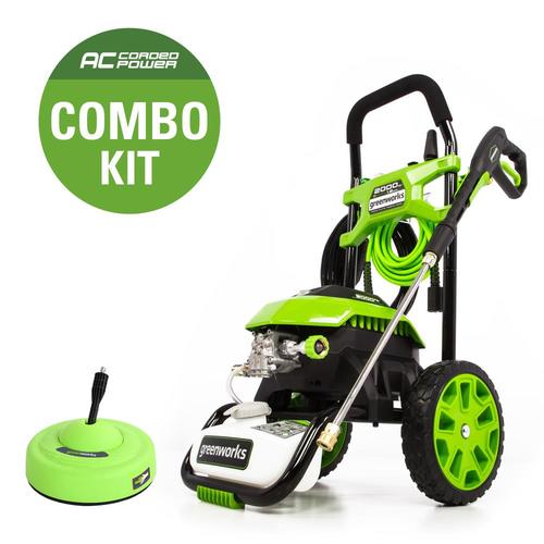Greenworks 2000PSI 1.2GPM Cold Water Electric Pressure Washer in the