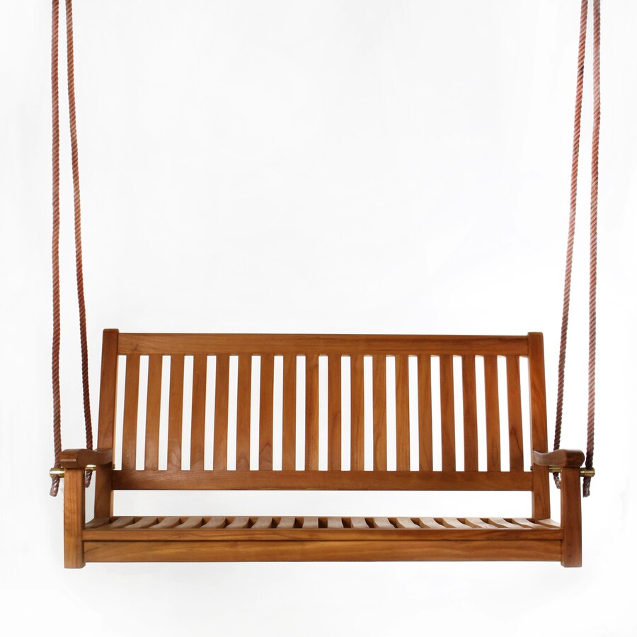 All Things Cedar 2Person Natural Cedar Wood Outdoor Swing