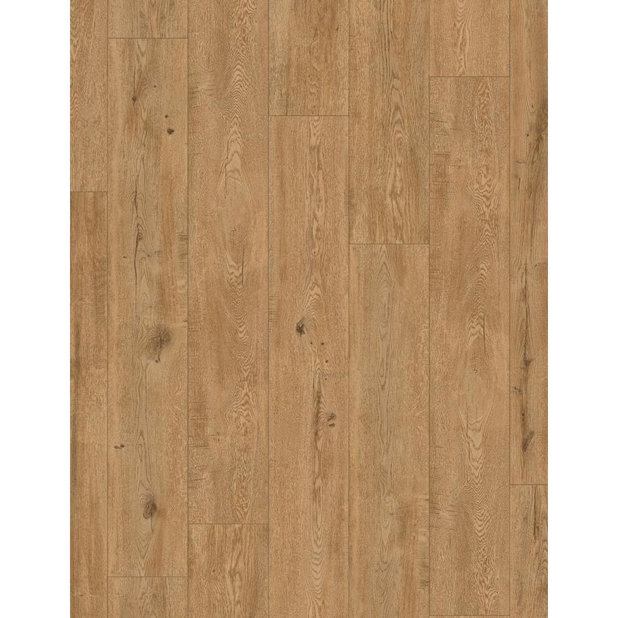 allen + roth Allen+Roth Scarlet Oak Natural Embossed Wood Plank