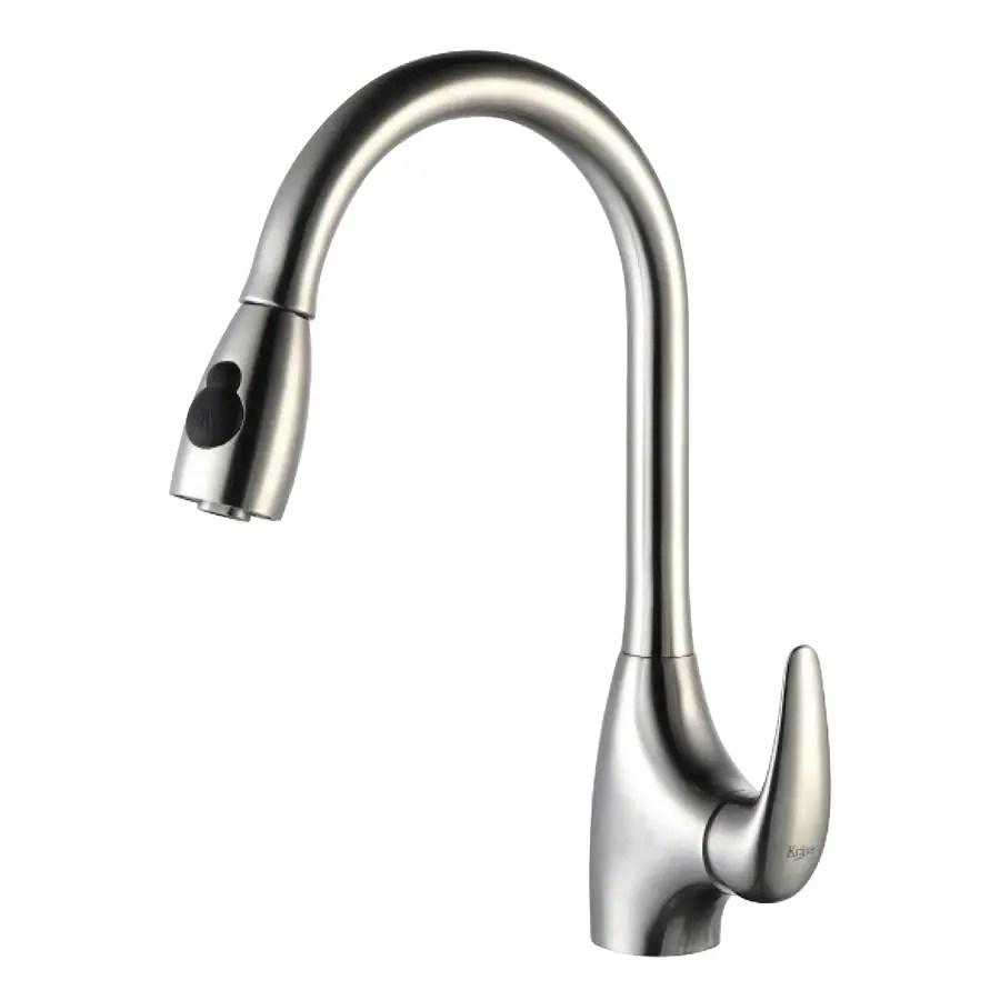 Shop Kraus Stainless Steel 1Handle PullDown Kitchen