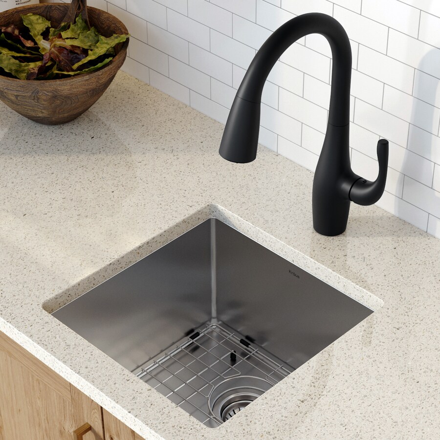 Kraus 14.63in x 14.63in Stainless Steel Sink Grid in the